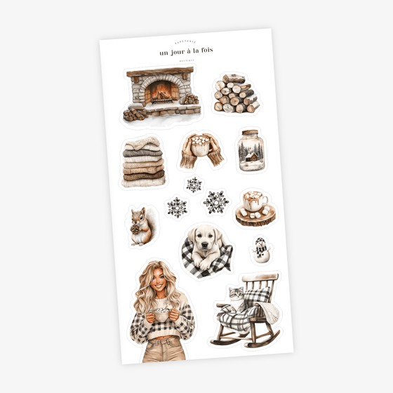 Autocollants Chalet cozy