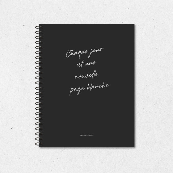 Cahier de notes | Grand format | Citation