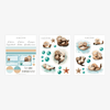 Autocollants Loutres de mer