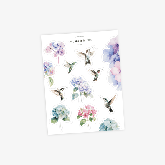 Autocollants Colibris