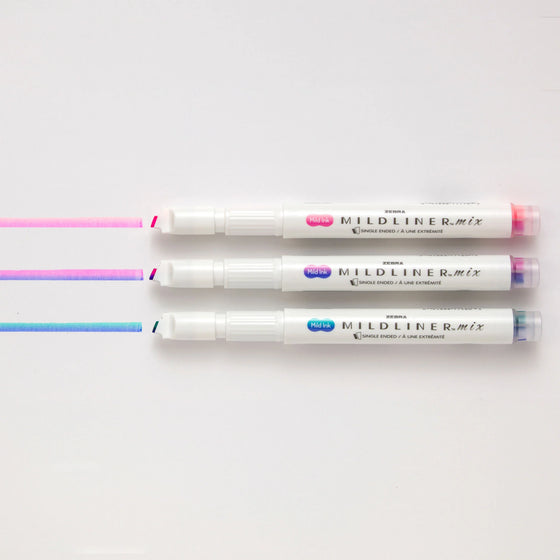 Surligneurs Mildliners Mix - Ensemble Froid