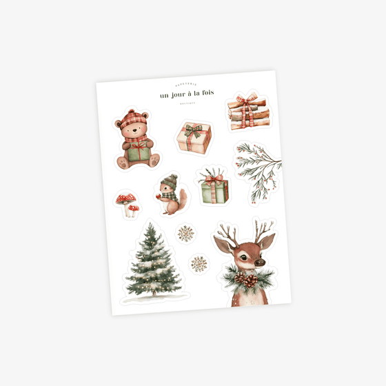 Autocollants Forêt de pins