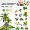 Abonnement d'autocollants mensuel