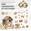 Mini abonnement d'autocollants mensuel