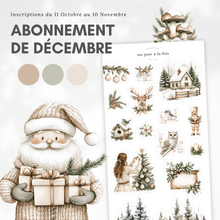  Abonnement d'autocollants mensuel