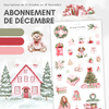 Monthly sticker subscription