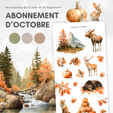  Monthly sticker subscription
