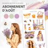 Abonnement d'autocollants mensuel