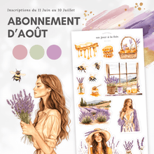  Abonnement d'autocollants mensuel
