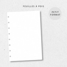  Recharge Feuilles à pois | Petit format