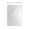 Pochettes givrée avec fermeture | Agenda à anneaux
