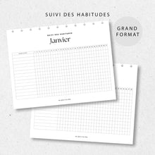  Suivi des habitudes | Grand format