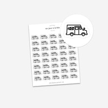  Mail Truck Icon Stickers