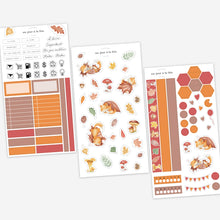  Autumn Fox Stickers
