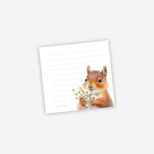  Squirrel sticker notepad