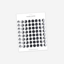  Lunar Phases Stickers