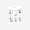 Spring Rabbits Stickers